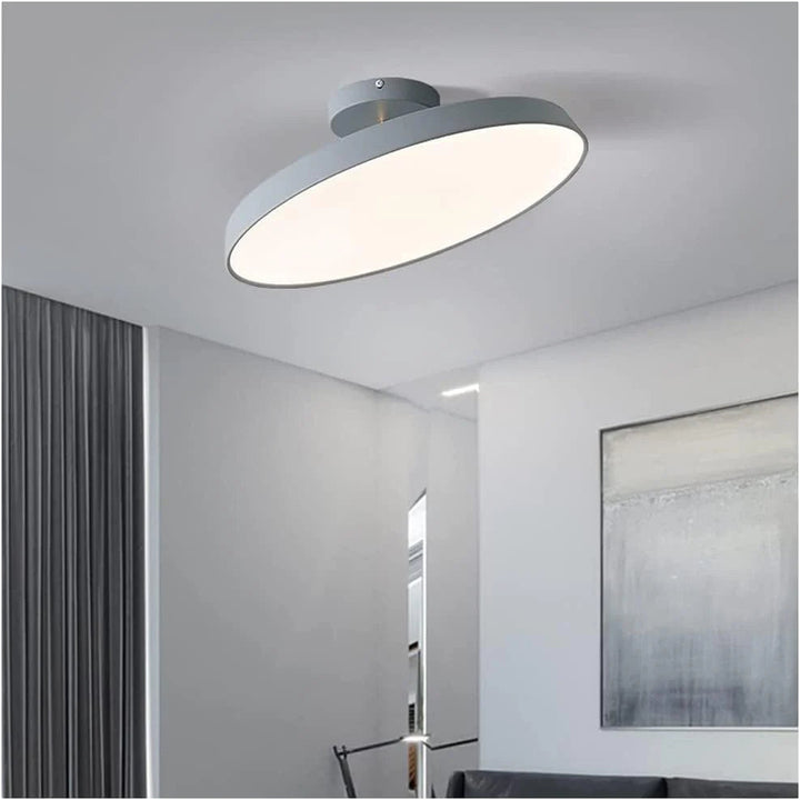 ZenHalo™ – Luminaire Rond Minimaliste et Élégant
