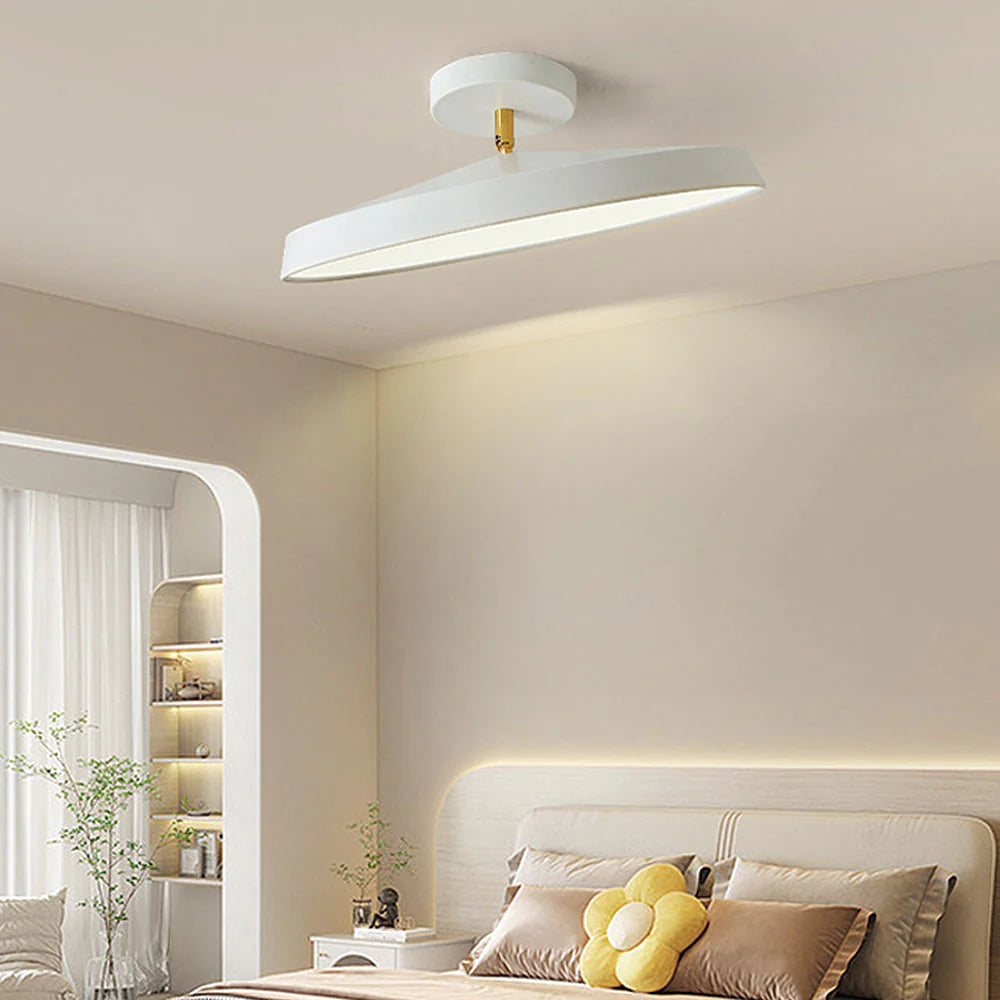 ZenHalo™ – Luminaire Rond Minimaliste et Élégant