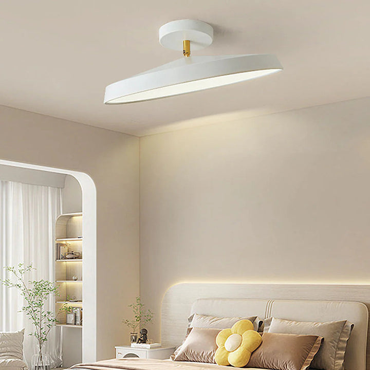 ZenHalo™ – Luminaire Rond Minimaliste et Élégant