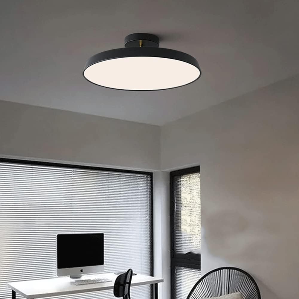 ZenHalo™ – Luminaire Rond Minimaliste et Élégant
