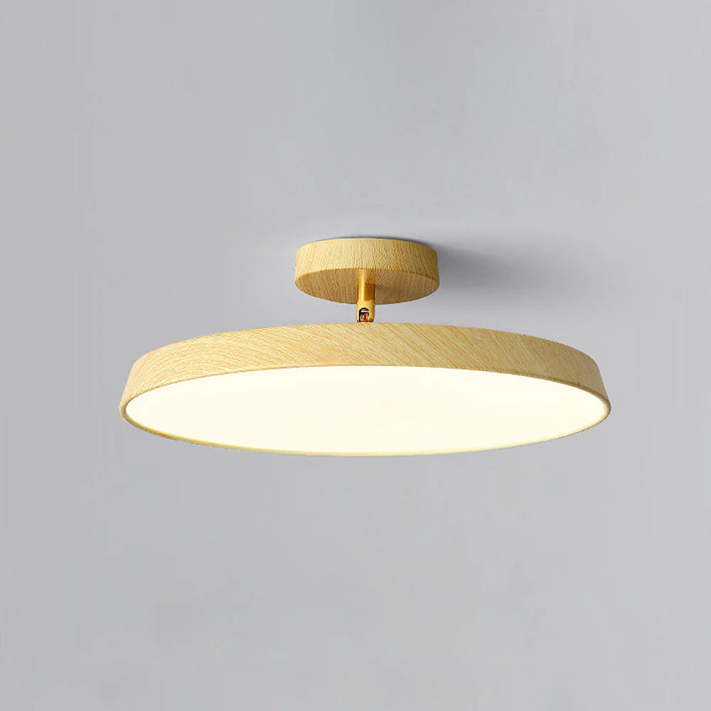 ZenHalo™ – Luminaire Rond Minimaliste et Élégant