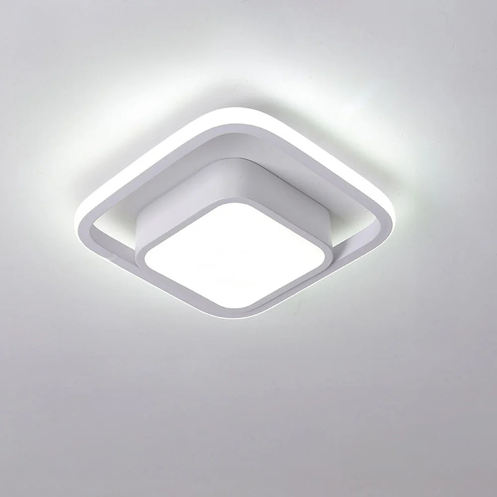 LumiLoop™ – Luminaire Circulaire Double au Style Épuré
