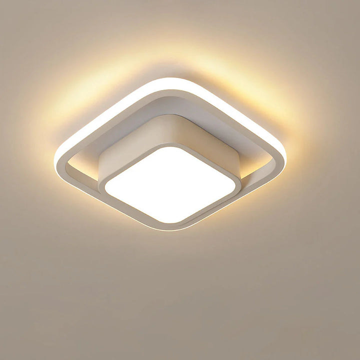 LumiLoop™ – Luminaire Circulaire Double au Style Épuré