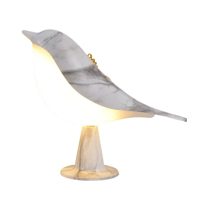 AileBois™ – Lampe de Table Naturelle au Design Oiseau