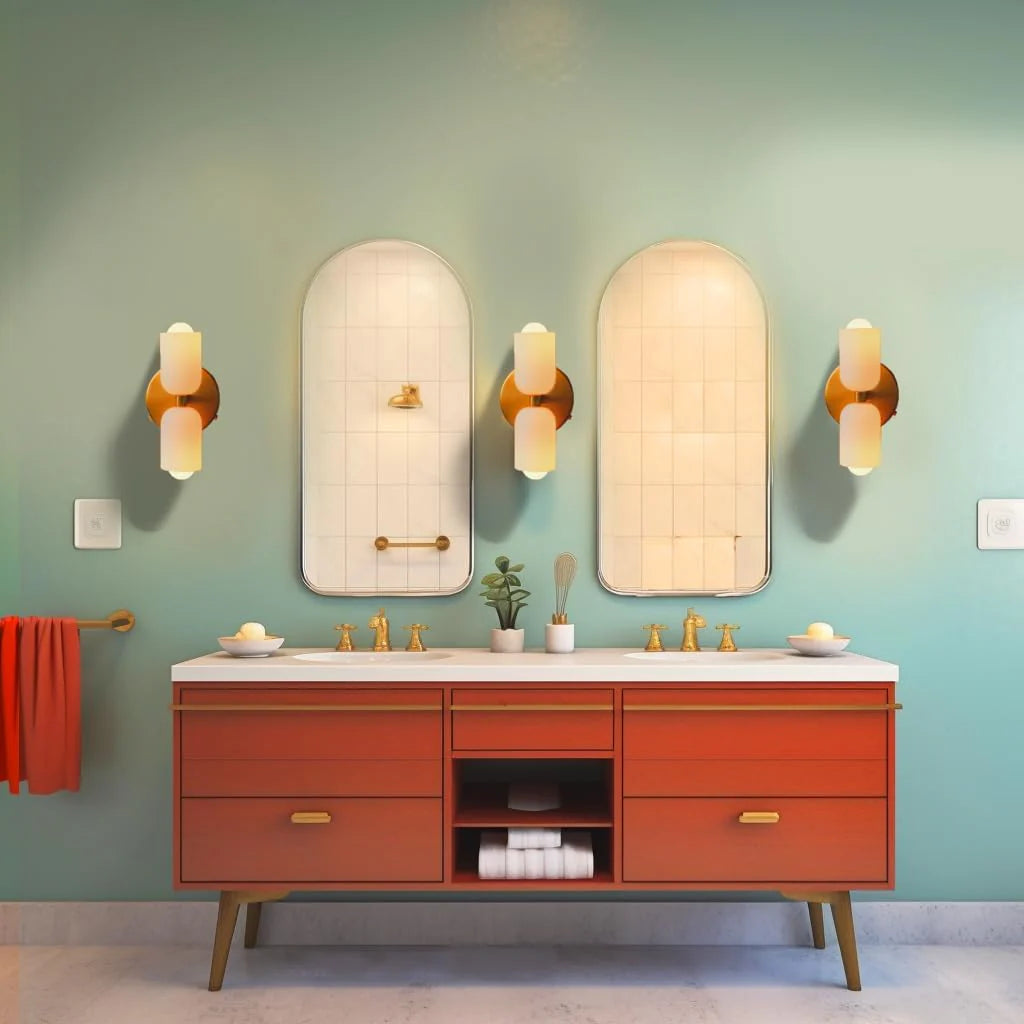 ÉclatChic™ – Lampe Murale Double Tête au Design Flamme