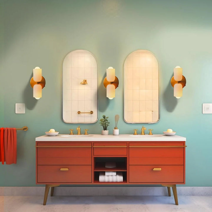 ÉclatChic™ – Lampe Murale Double Tête au Design Flamme