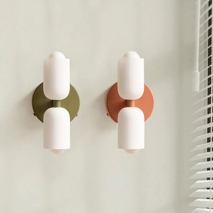 ÉclatChic™ – Lampe Murale Double Tête au Design Flamme