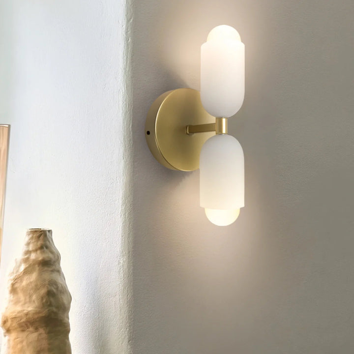 ÉclatChic™ – Lampe Murale Double Tête au Design Flamme