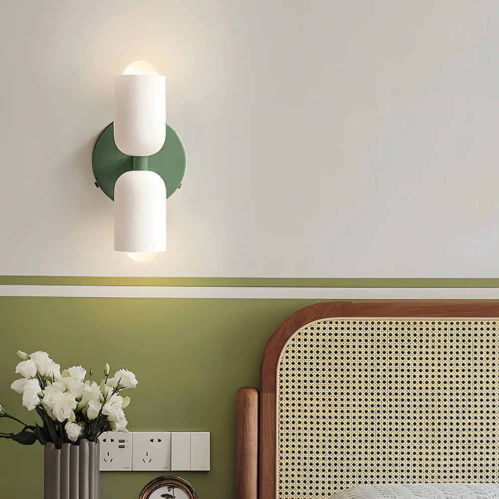 ÉclatChic™ – Lampe Murale Double Tête au Design Flamme