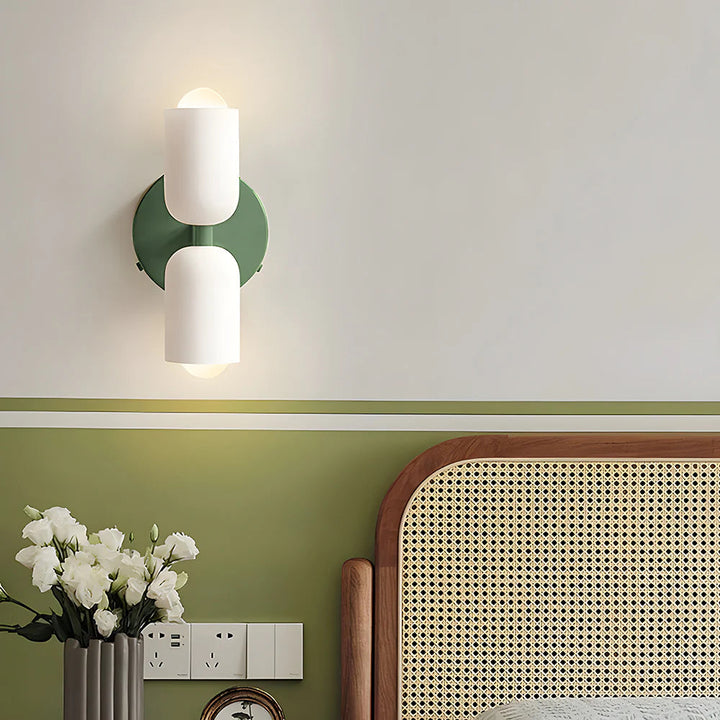 ÉclatChic™ – Lampe Murale Double Tête au Design Flamme