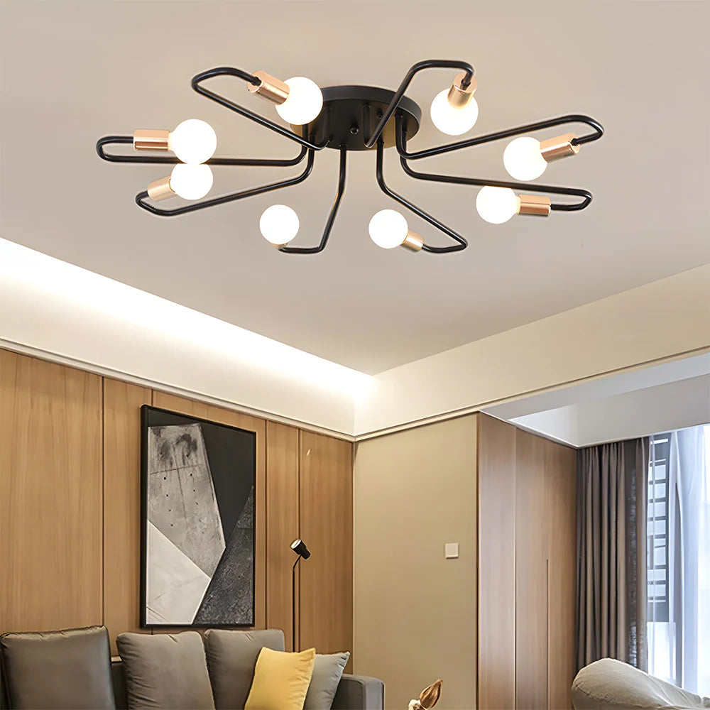 Rayona™ – Suspension Chic à Éclairage Multiple
