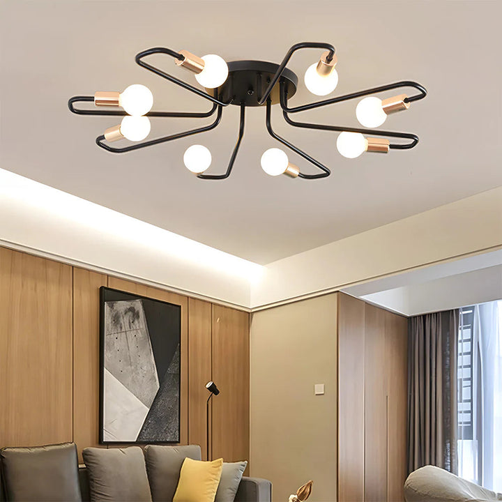 Rayona™ – Suspension Chic à Éclairage Multiple