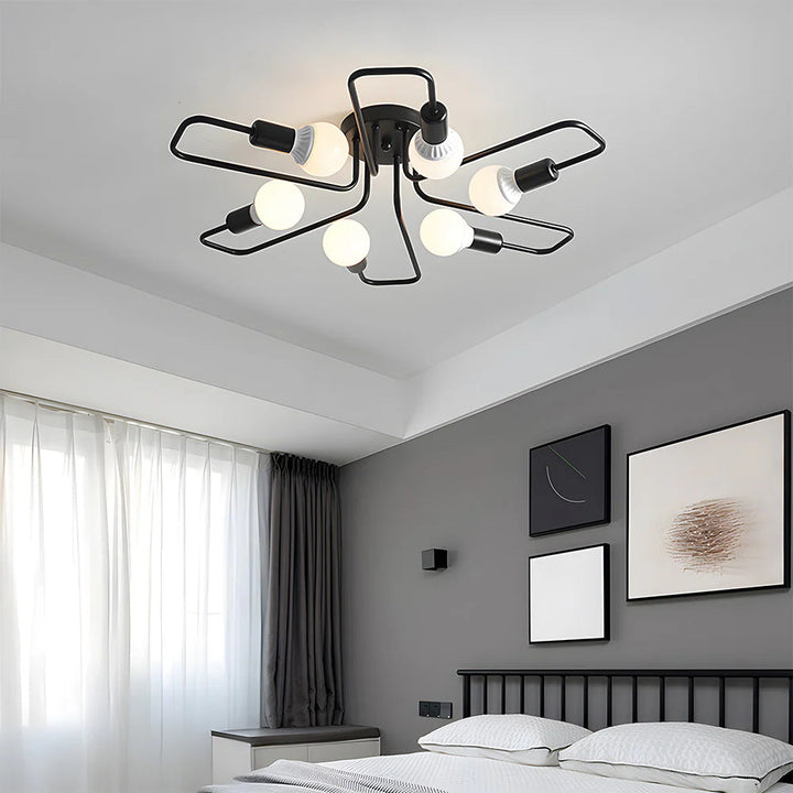 Rayona™ – Suspension Chic à Éclairage Multiple