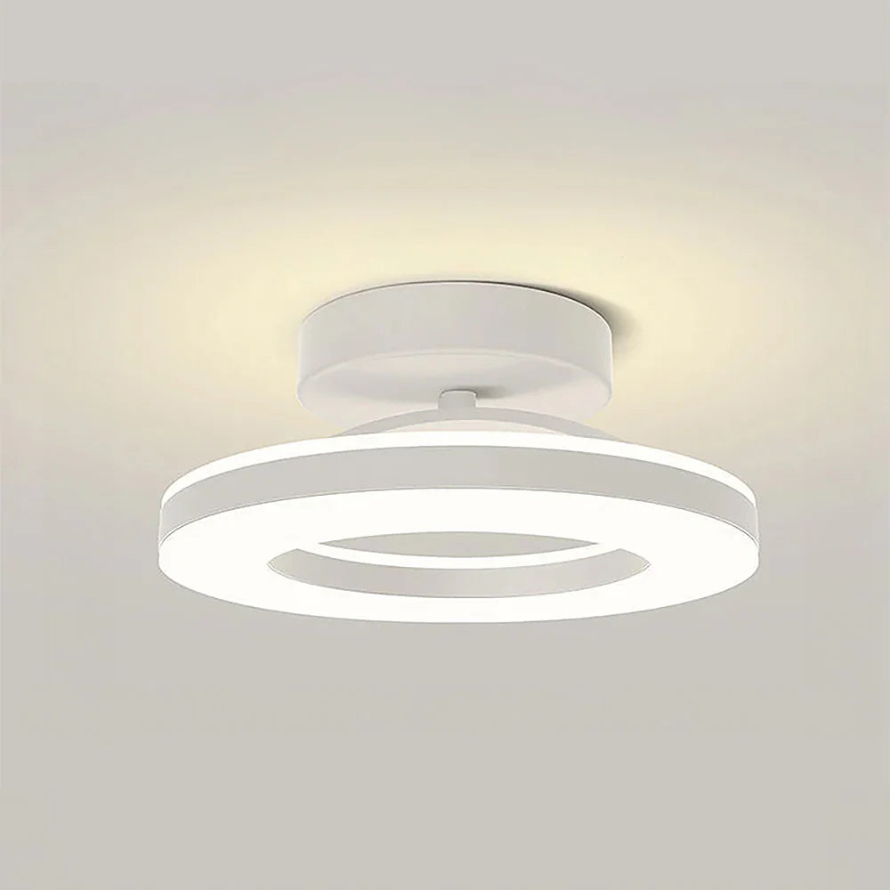 Ironéa™ – Luminaire Circulaire Chic en Métal