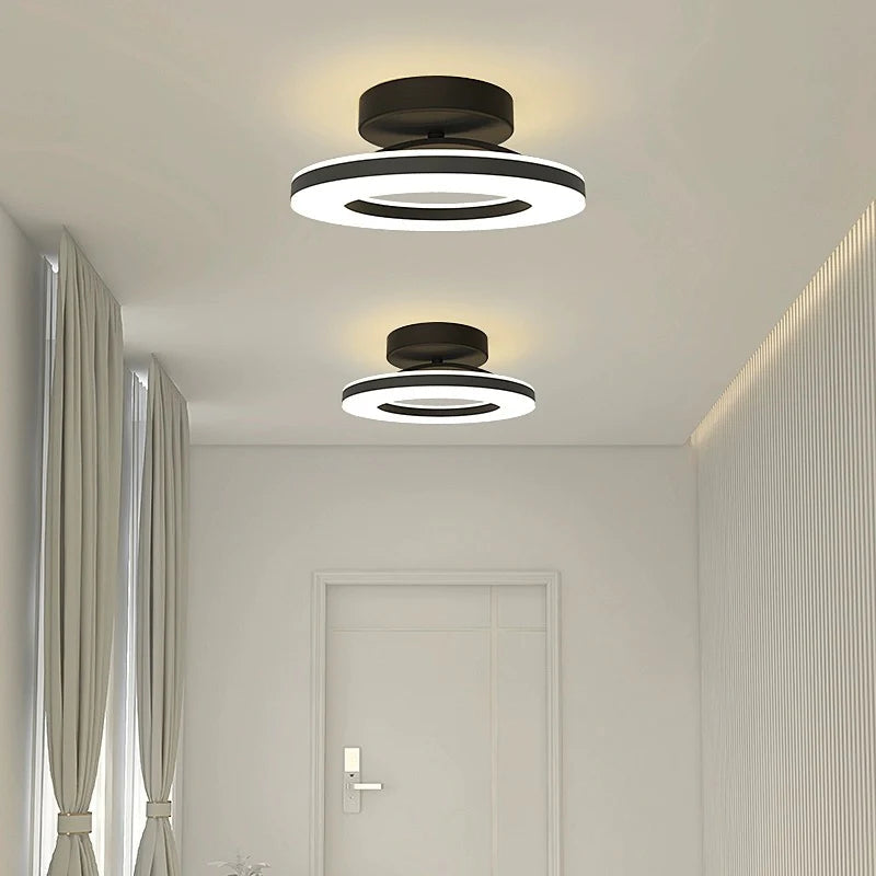 Ironéa™ – Luminaire Circulaire Chic en Métal