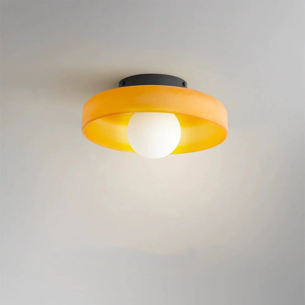 LumiPure™ – Plafonnier Rond Encastré au Design Épuré