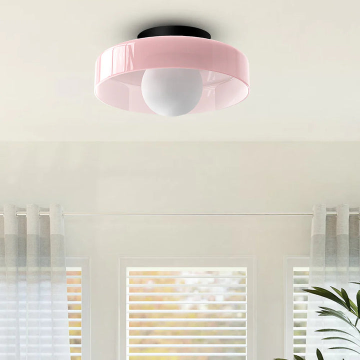 LumiPure™ – Plafonnier Rond Encastré au Design Épuré