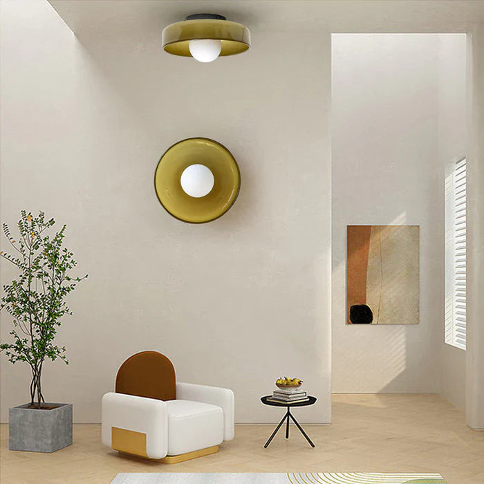 LumiPure™ – Plafonnier Rond Encastré au Design Épuré