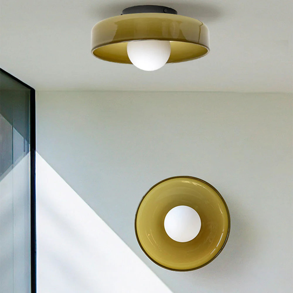 LumiPure™ – Plafonnier Rond Encastré au Design Épuré