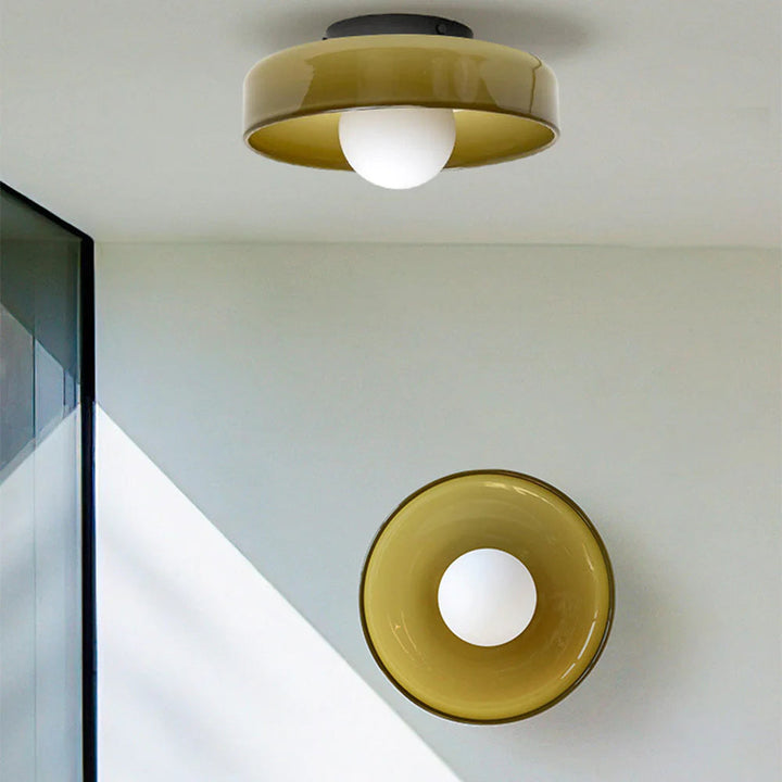 LumiPure™ – Plafonnier Rond Encastré au Design Épuré