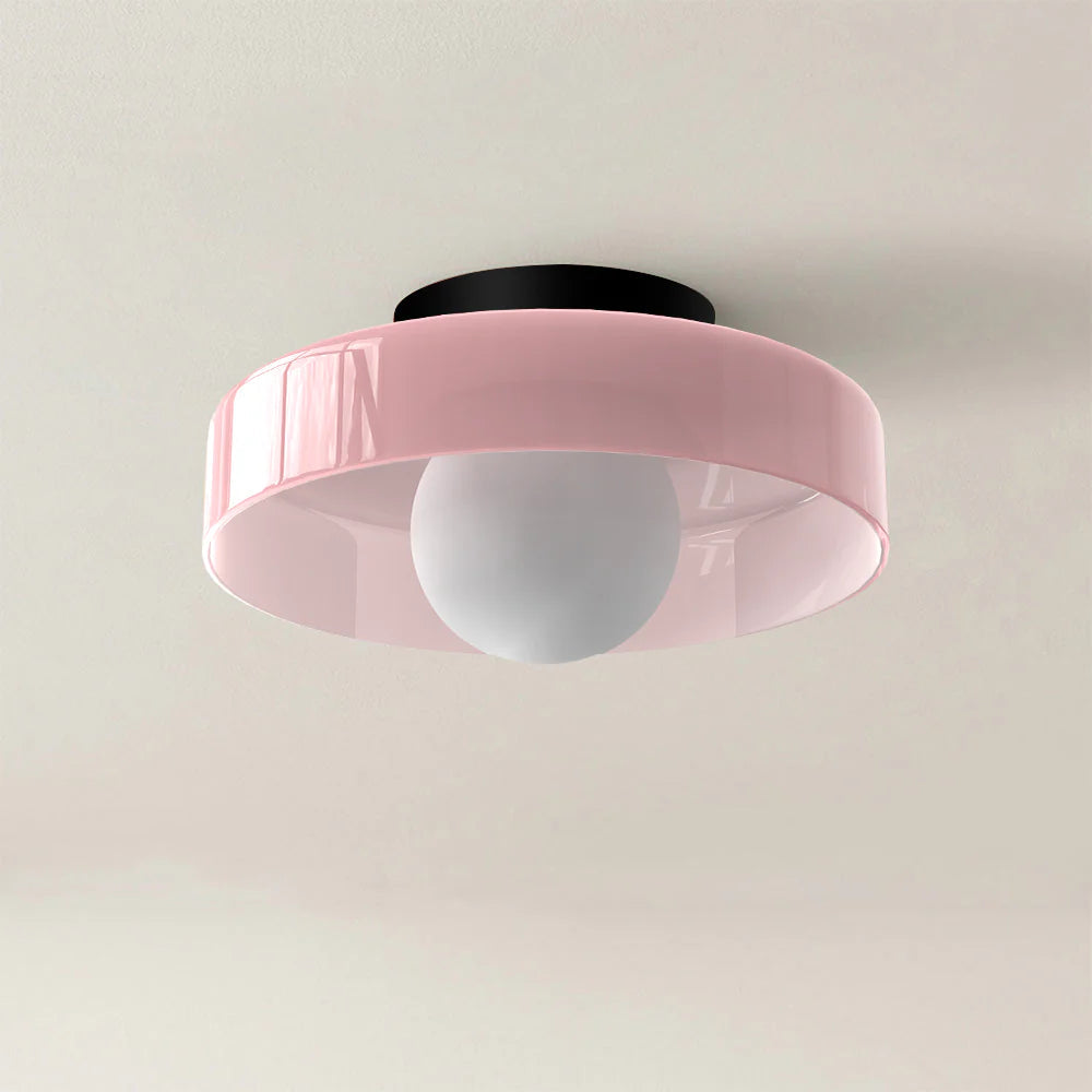 LumiPure™ – Plafonnier Rond Encastré au Design Épuré