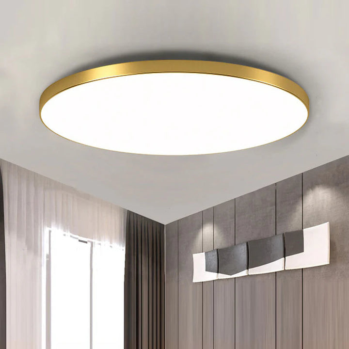 LumiZen™ – Éclairage de Plafond Rond et Épuré