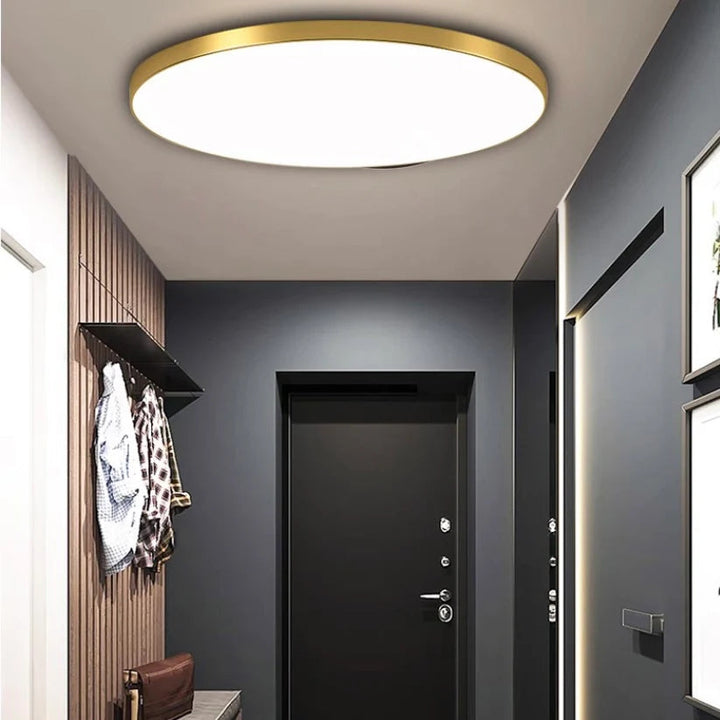 LumiZen™ – Éclairage de Plafond Rond et Épuré