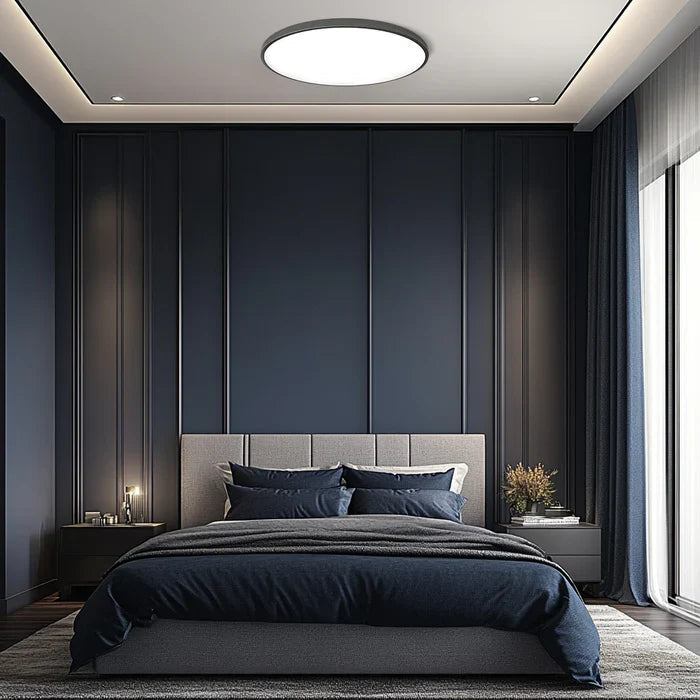 LumiZen™ – Éclairage de Plafond Rond et Épuré