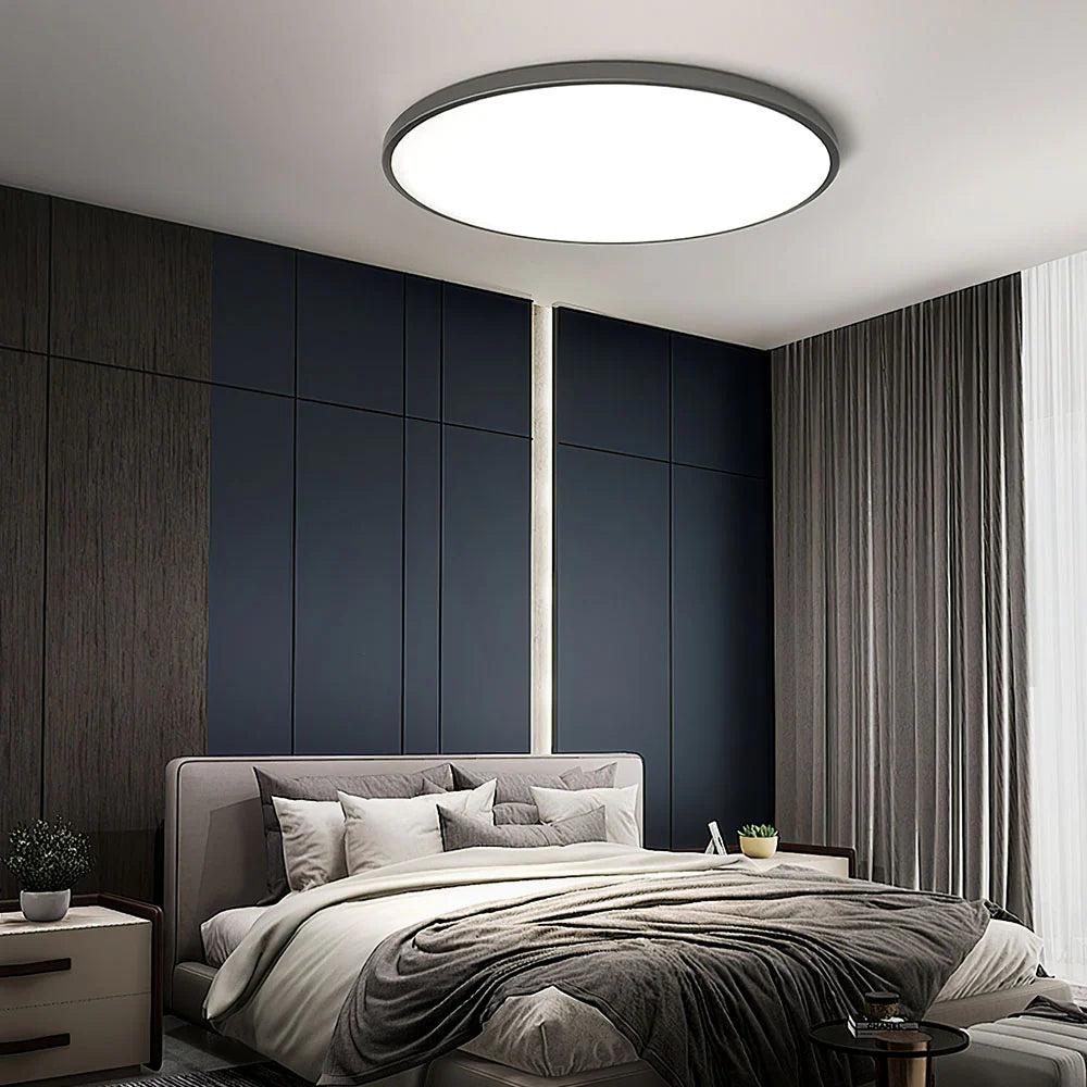 LumiZen™ – Éclairage de Plafond Rond et Épuré