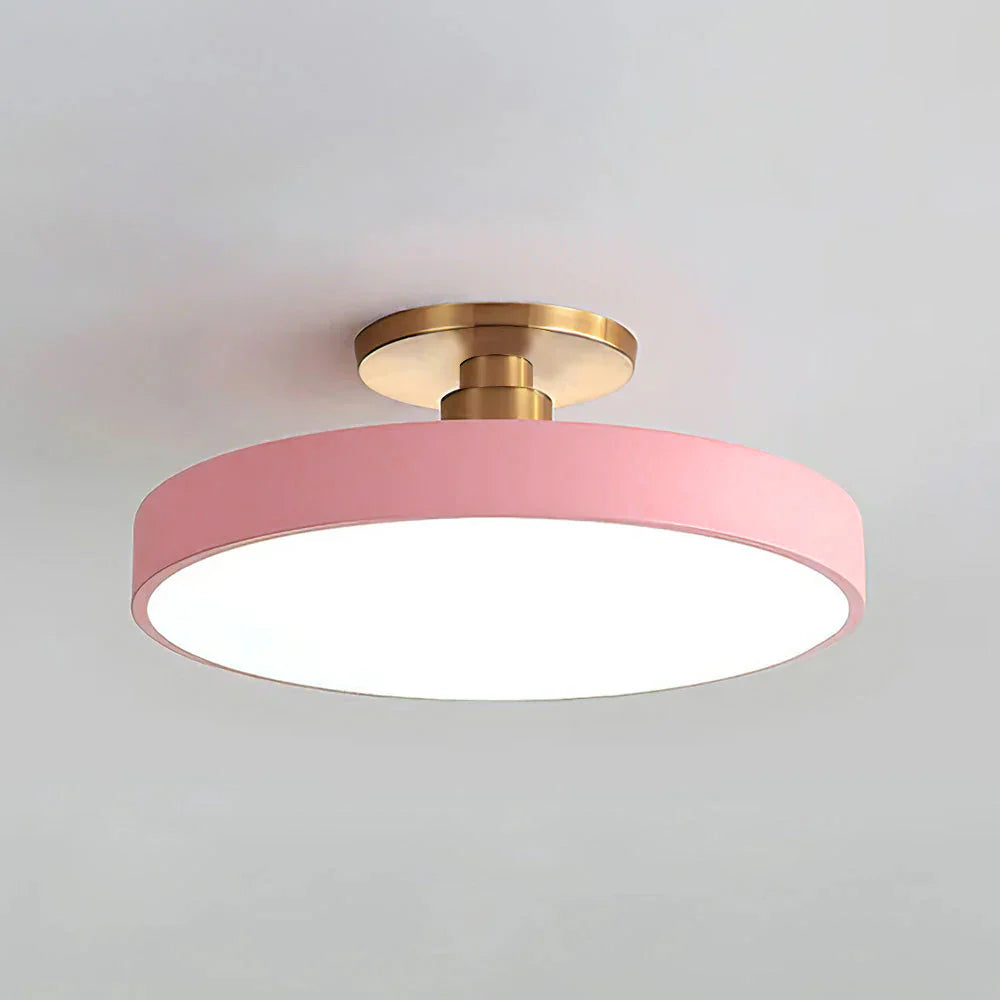 ScandiLumi™ – Luminaire Affleurant Rond et Épuré