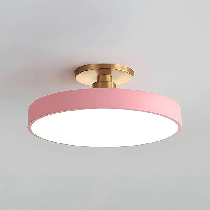 ScandiLumi™ – Luminaire Affleurant Rond et Épuré