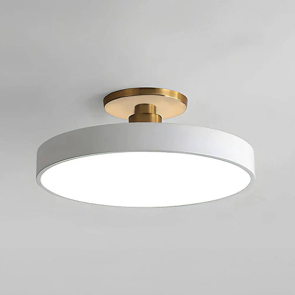 ScandiLumi™ – Luminaire Affleurant Rond et Épuré