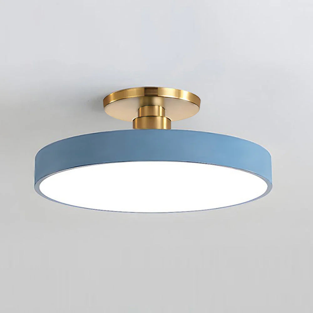 ScandiLumi™ – Luminaire Affleurant Rond et Épuré