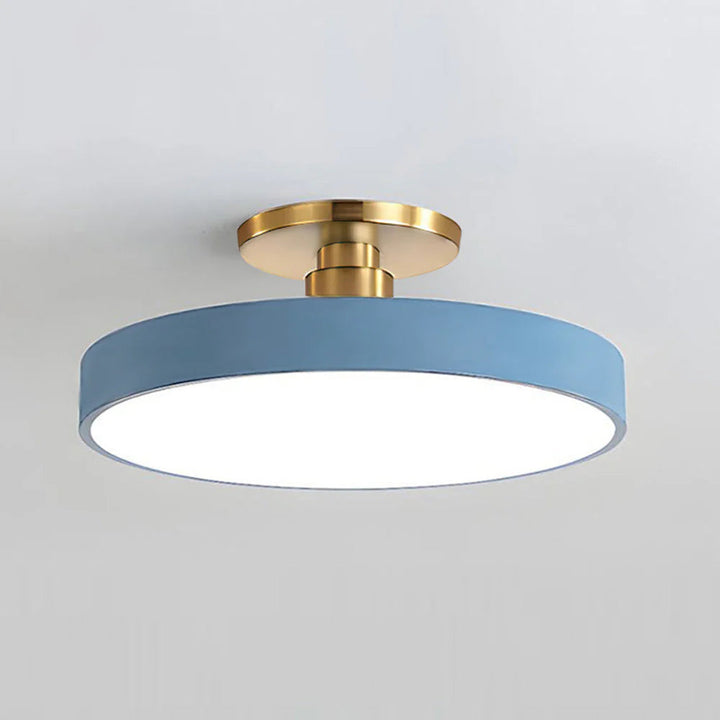 ScandiLumi™ – Luminaire Affleurant Rond et Épuré