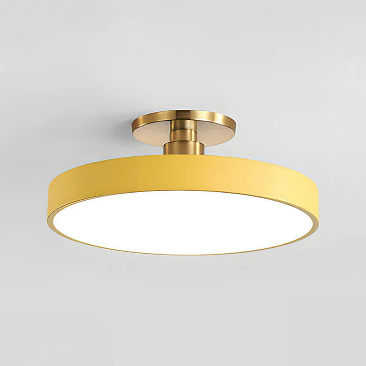 ScandiLumi™ – Luminaire Affleurant Rond et Épuré