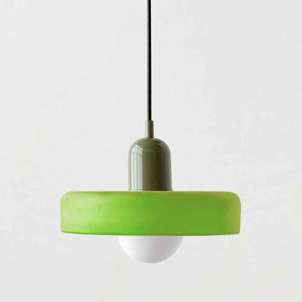 LumiModèle™ – Suspension Géométrique en Verre et LED