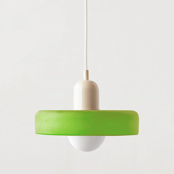 LumiModèle™ – Suspension Géométrique en Verre et LED