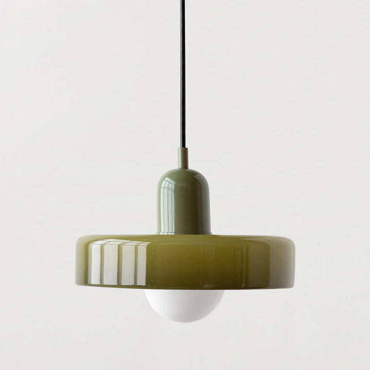 LumiModèle™ – Suspension Géométrique en Verre et LED