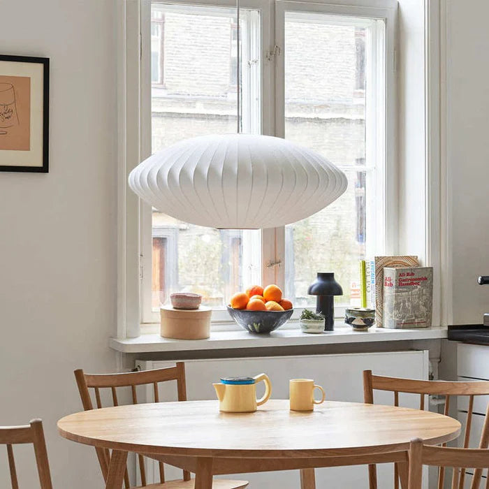 ÉclatNordic™ – Lustre Tissu Doux au Design Épuré
