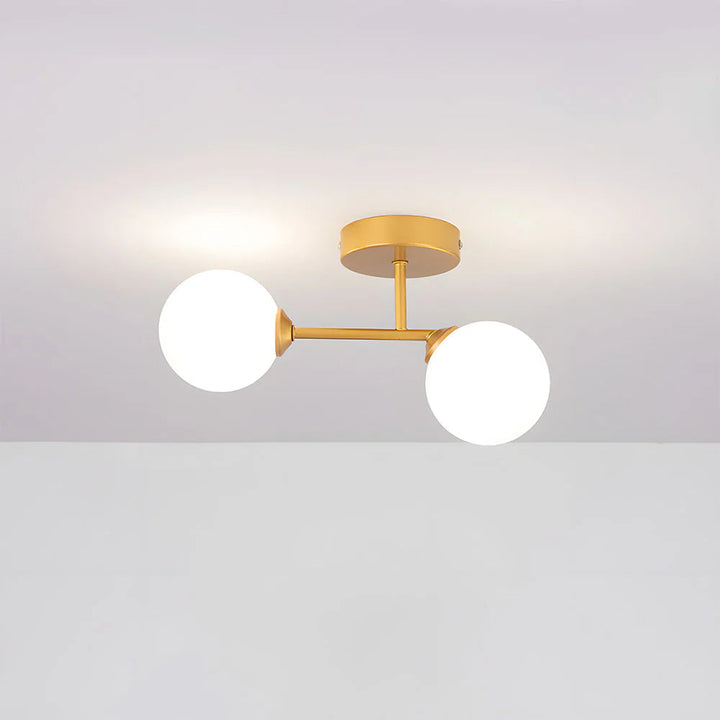 GlassaLume™ – Suspension Moderne Nordique à Deux Sources