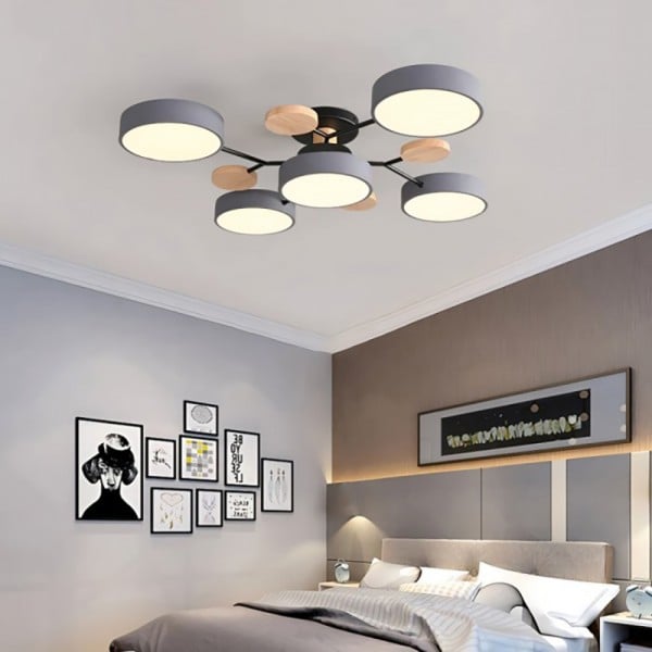 LumiCercle™ – Éclairage de Plafond Moderne en Acrylique