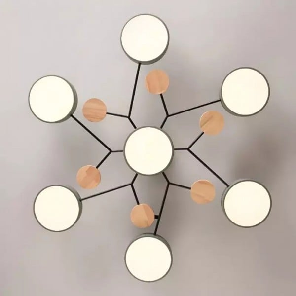 LumiCercle™ – Éclairage de Plafond Moderne en Acrylique