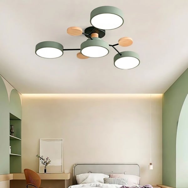 LumiCercle™ – Éclairage de Plafond Moderne en Acrylique
