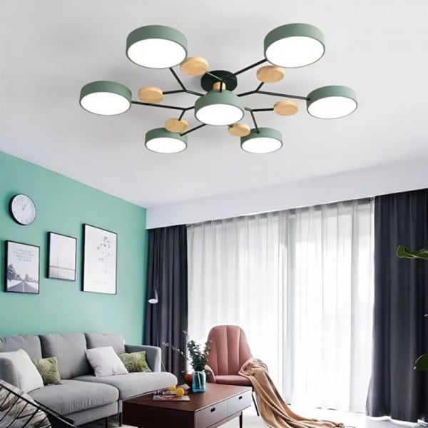 LumiCercle™ – Éclairage de Plafond Moderne en Acrylique