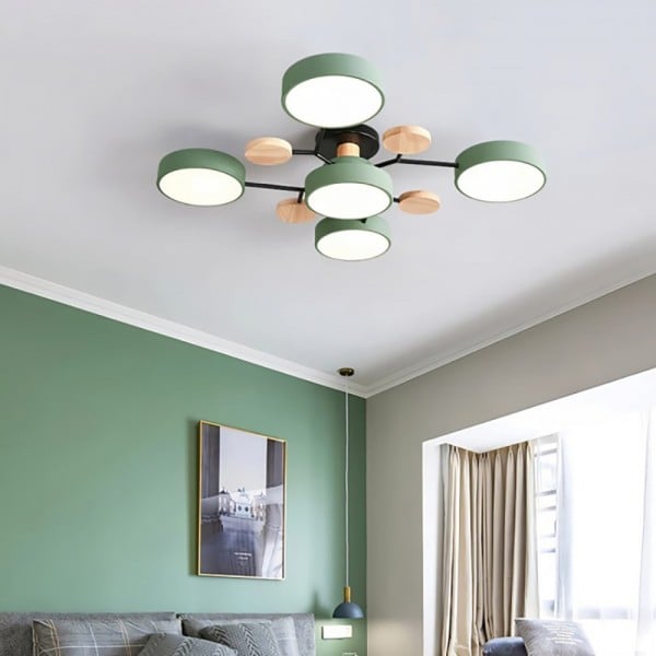 LumiCercle™ – Éclairage de Plafond Moderne en Acrylique