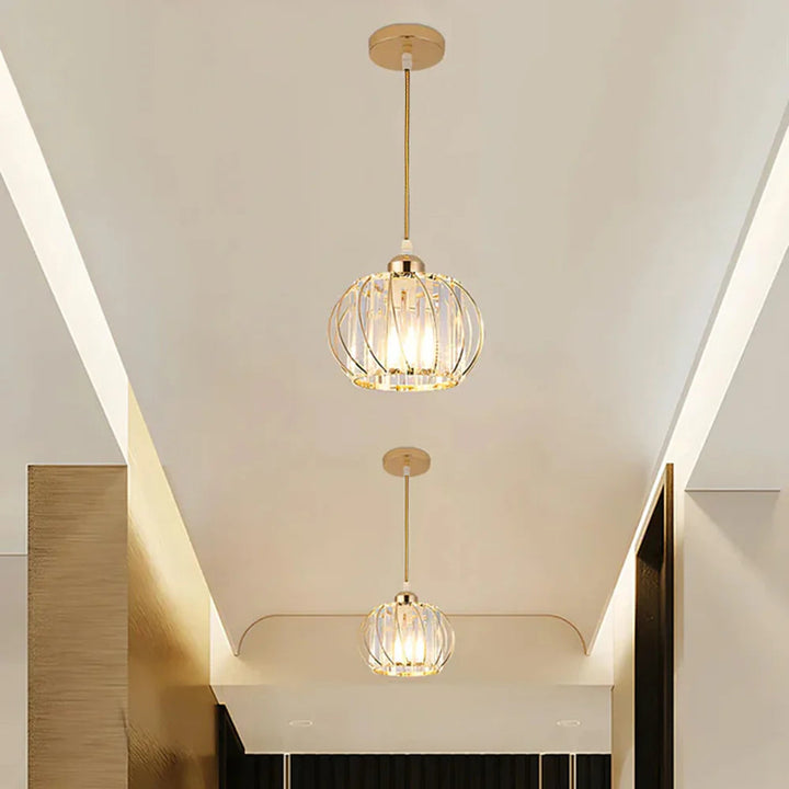 VerraNord™ – Suspension Nordique en Verre Globe Élégant