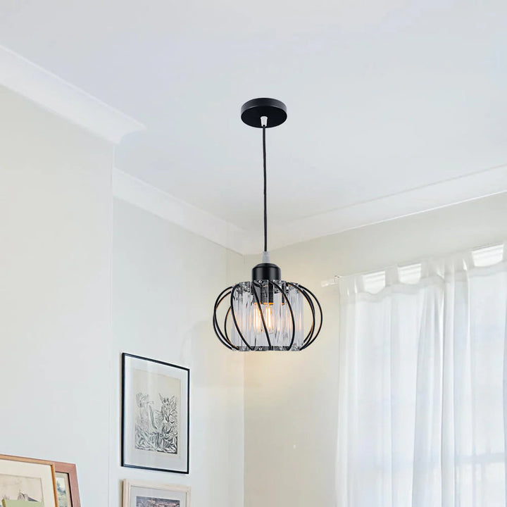 VerraNord™ – Suspension Nordique en Verre Globe Élégant