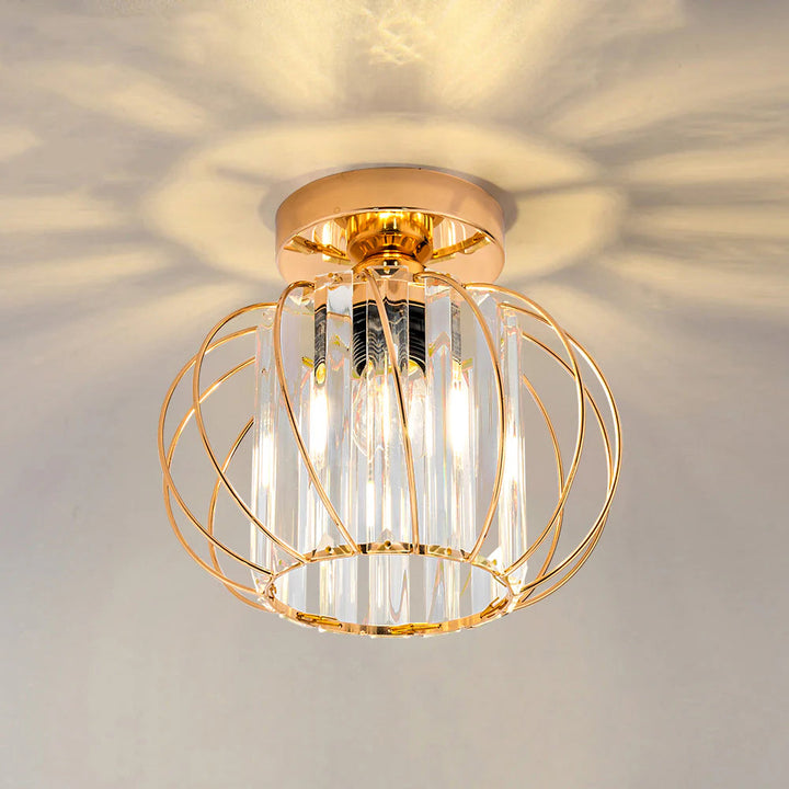 VerraNord™ – Suspension Nordique en Verre Globe Élégant