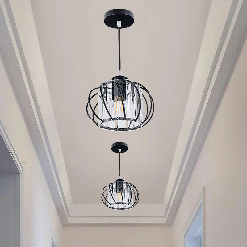 VerraNord™ – Suspension Nordique en Verre Globe Élégant