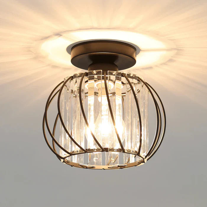 VerraNord™ – Suspension Nordique en Verre Globe Élégant